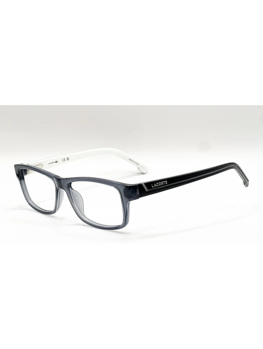 Lacoste L2707 035 Grey Rectangle Authentic Eyeglass Frames 53-15-145